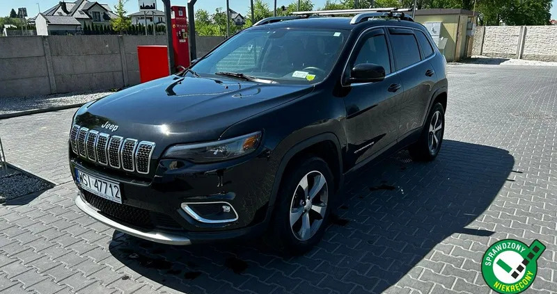 Jeep Cherokee cena 112900 przebieg: 77271, rok produkcji 2019 z Bobowa małe 67